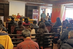 A talk program on "Manifesting Wisdom, Generating Compassion"