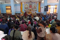 Three Principal Aspects of the Path (Lamtso Namsum) and Vajrapani wang